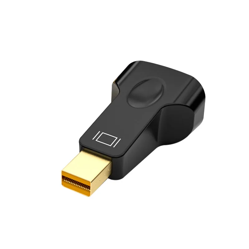 

1080P Mini DP to VGA Mini DisplayPort to VGA FeMale adapter 1080P Video adapter Glod Plated
