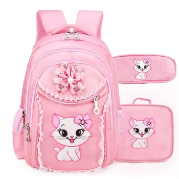 

Portfolio School Bags For Girls Sweet Cute Cartoon Kids Backpack Princess Bookbag Children Backpack Primary School Backpack