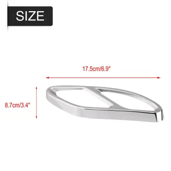 

2pcs Exhaust Cover Tip For Mercedes-Benz A-Class W176 2016-2019 Stainless Steel Exterior Trim