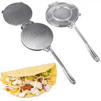 20 cm Aluminium Tortilla Maker outil de presse Heavy Duty Restaurant Outils commerciaux