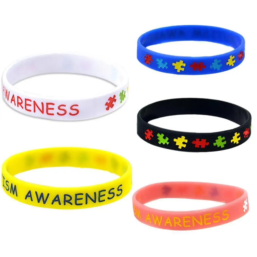 1pc Children Bracelet Letter I Have Autism Kids Multicolor Bracelets