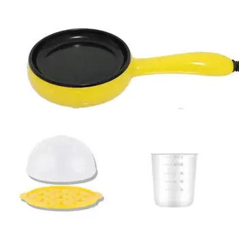 

Multifunctional Non-stick Pan Mini Egg omelette Pancake Electric Fried Steak Frying Pan Portable Lightweight Automatic Power off