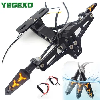 

For SUZUKI BANDIT 650 GSR600 RMZ 250 GSX 600F KATANA GSF 600 BANDIT Motorcycle License Plate Holder Motorbike Moto Accessories