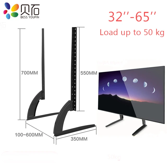 Soporte para tv Pantallas monitores 14 Pulgadas a 42 Pulgadas Universal  ajustable material resistente