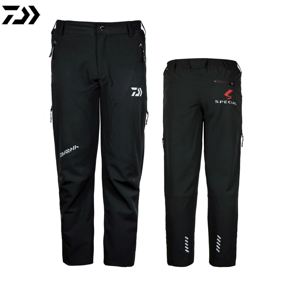 Daiwa специальные рыболовные водонепроницаемые комплекты куртки брюки спортивные уличные рыболовные Походные солнечные пальто дышащие походные костюмы для мужчин - Цвет: Pants