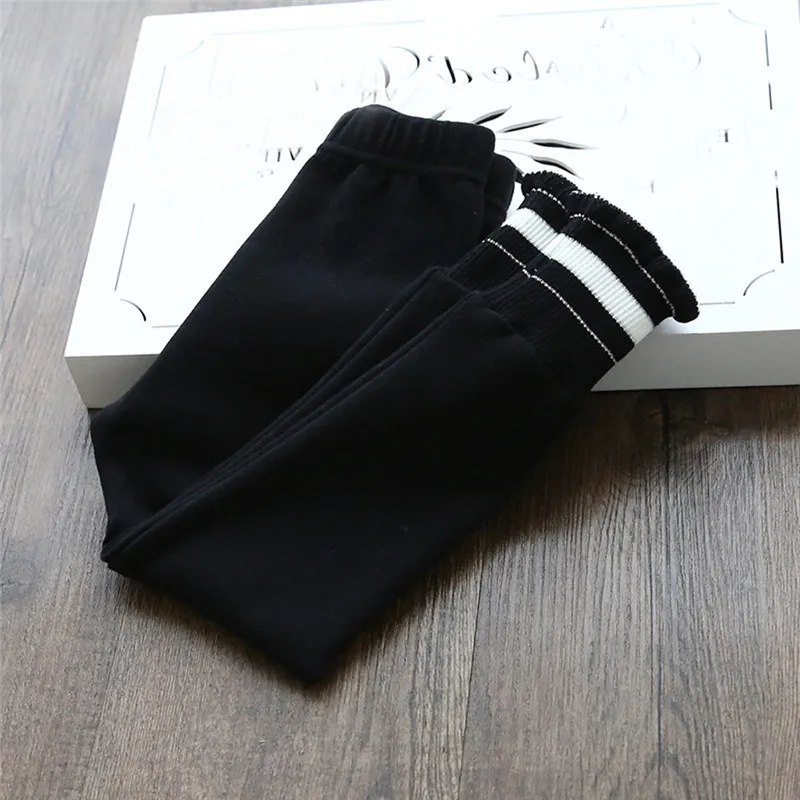 Girls' winter leggings Toddler Kids Baby Girls Striped Leggings Tights Pants Trousers Outfits Clothes girls tights #4D02 (5)