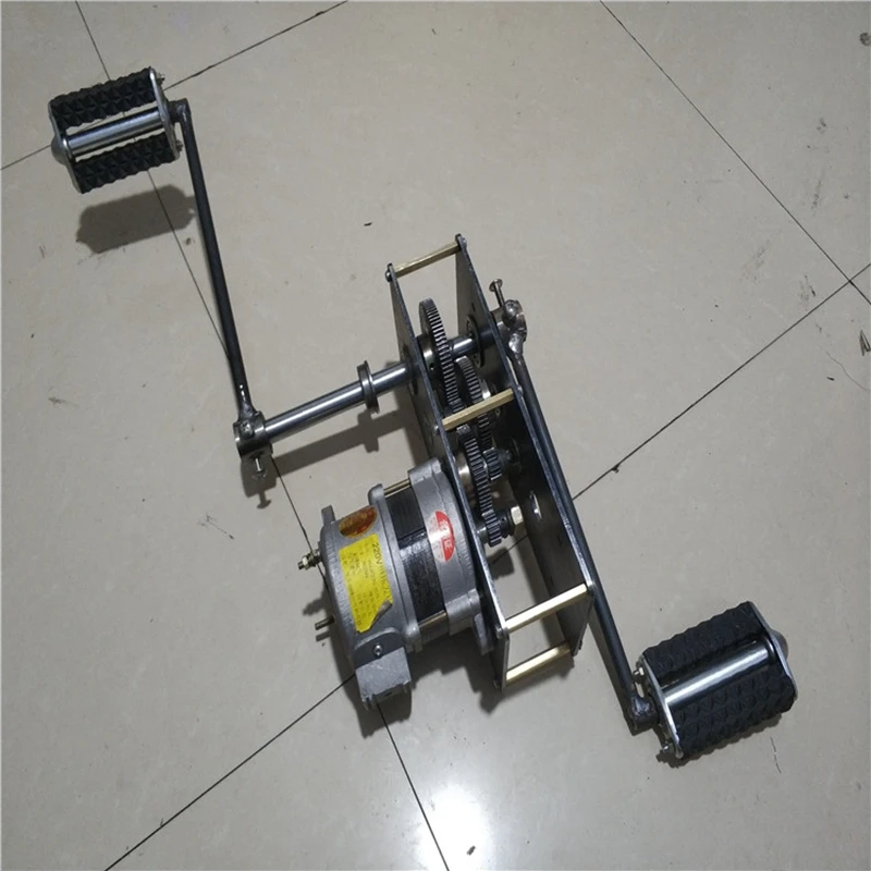 Pedal generator brushless 12V 24V 2000W 220V 800W high-power DC battery charging AC permanent magnet