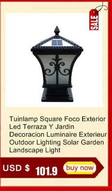 Lampione Da Giardino Led Terraza Y Jardin Decoracion светильник наружный светильник на солнечных батареях садовый ландшафтный светильник