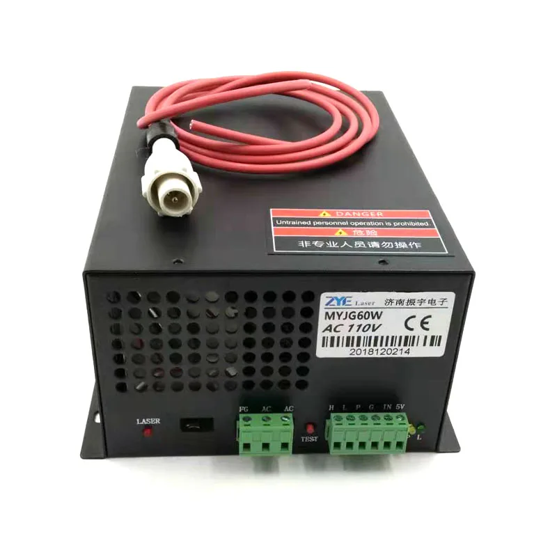 

Блок питания для лазерного гравировального станка CO2 MYJG60W