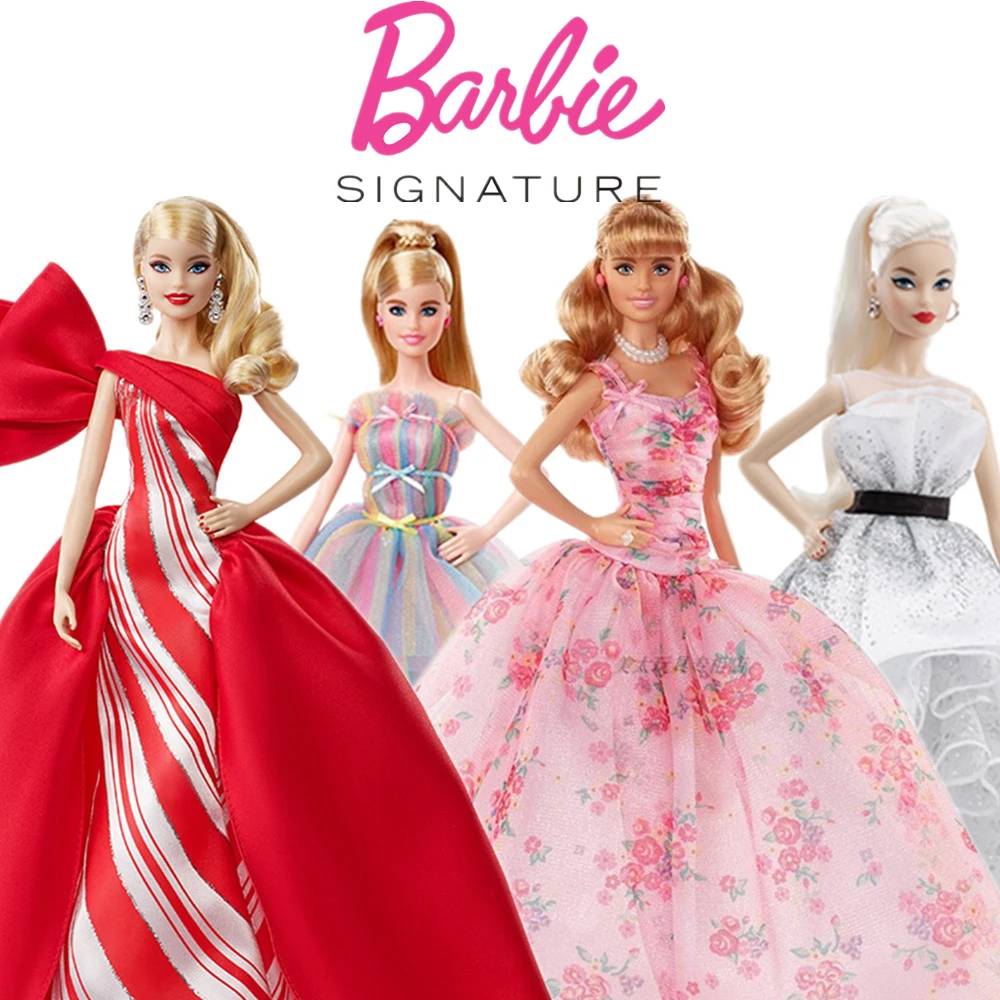 Poupees Barbie De Collection Originales Edition De Collection Pour Celebration Du 60e Anniversaire Cadeau D Anniversaire Pour Filles Aliexpress