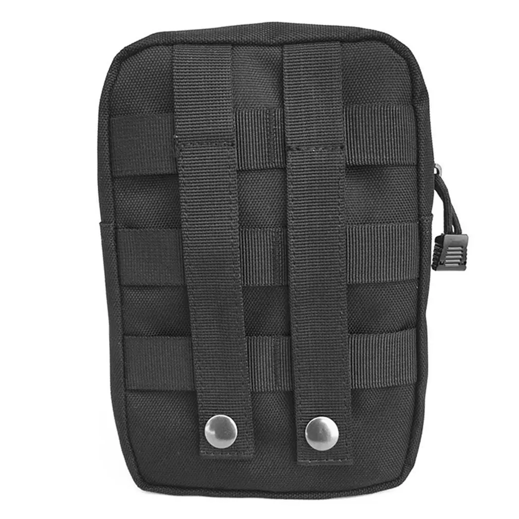 

Multifunction Tactical Bag Zipper Closure Storage Bag Small Waist Pack Outdoor Backpack Attachment Camping Hiking Pouch