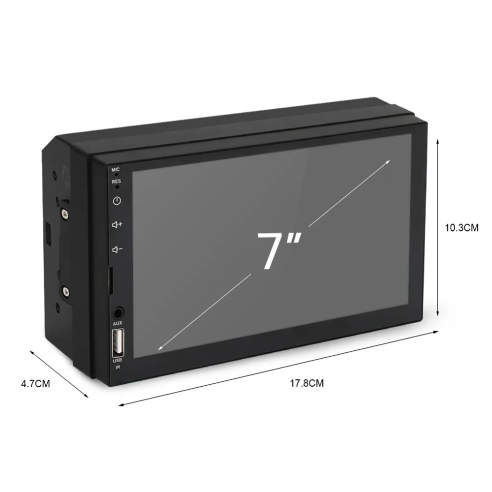 VODOOL 2Din автомобильный мультимедийный плеер " HD сенсорный экран 2 DIN Авторадио Bluetooth FM стерео видео MP5 плеер Авто Аудио USB TF AUX