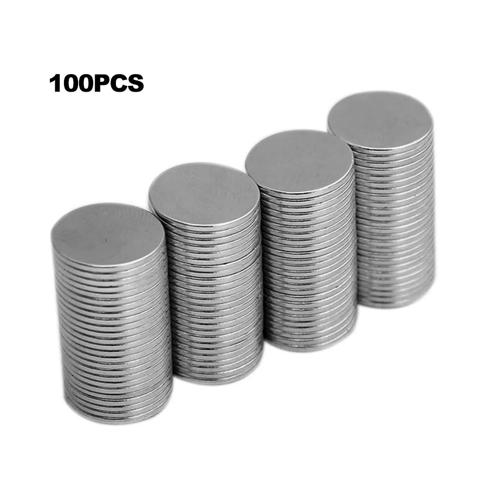 

100Pcs 12x1 Neodymium Magnet 12mm x 1mm N50 Round Super Powerful Strong Permanent Magnetic imanes Disc