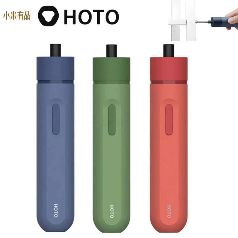 New HOTO 3.6V Lithium Electric Screwdriver Set Cordless Power Screw Driver Household Home Tool 2 Bits New Lightweight Body Tool - ANKUX Tech Co., Ltd