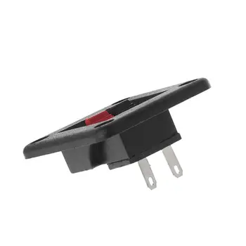 

10PCS Speaker Terminal Plate 2 Position 2 Terminals Spring Clip Black Red Double Input Jack Speaker
