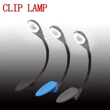 

Clip Lamp Creative Portable Night Light Eye Protection Reading Lamp Children's Reading Lamp Kids School Desk Lamp Notebook Lamp