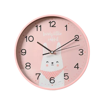 

Mute Creative Wall Clock Cartoon Clock Home Living Room Wall Watch Cute Student Bedroom Room Clock Wall Clock Modern Design