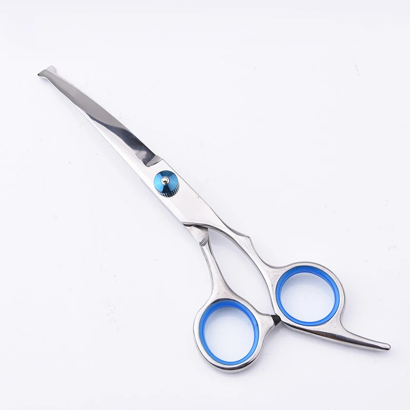 

6 Inch Pet Grooming Scissors Set Straight Bend Pet Fish Bone Scissors Thinning Shears Set Scissors Haircut Thinning Shears