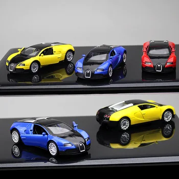 

3 colour racing Alloy Sports car Model 1:36 Metal Birthday Cake Ornaments Toys Gifts for Collection