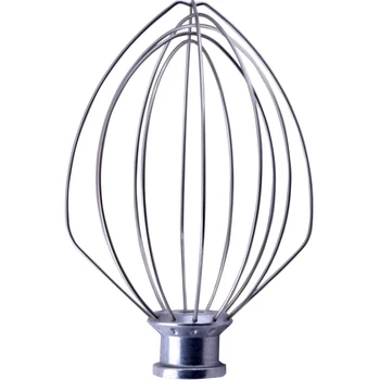 

K5AWW Stainless Steel Whisk Authentic mixer eggbeater Suit For kitchenaid Blender KPM5 KG25 KH25 KP50 K5KSM5 K5SS
