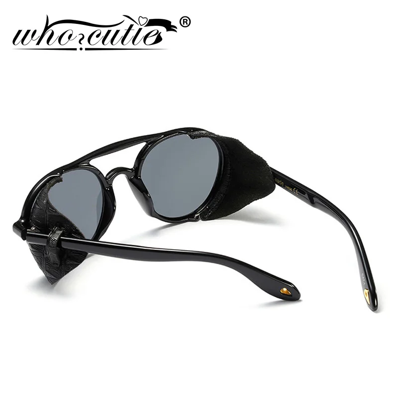 Солнечные очки в стиле стимпанк OM866 для мужчин и женщин винтажные солнцезащитные