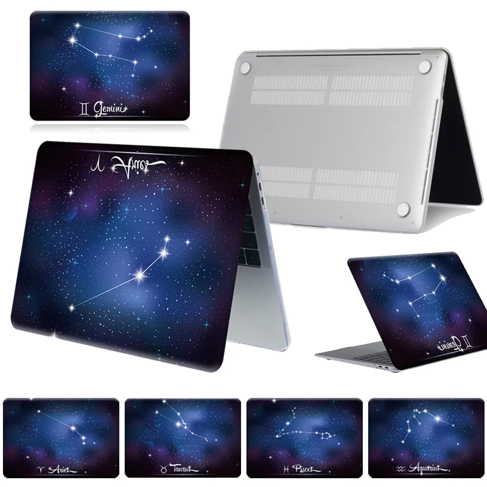 KK & LL чехол для Apple MacBook Air Pro Retina 11 12 13 15 16 сенсорная панель созвездий ноутбука 3 A1369