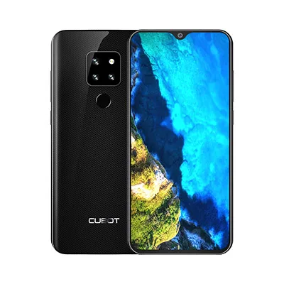 Black Cubot P30 Android 9,0 4 Гб+ 64 Гб восьмиядерный смартфон 6," FHD+ экран капли воды 20 Мп+ 12 Мп+ 8 Мп Тройная камера 4000 мАч лицо ID телефон - Цвет: Black