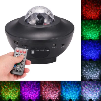 

Colorful Starry Sky Projector Blueteeth USB Voice Control Music Player LED Night Light Romantic Projection Lamp Birthday Gift