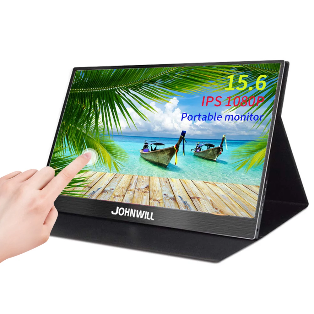 海外 取り寄せ 15 6ポータブルモニタータッチスクリーン1080 1080p Hdディスプレイタイプcゲームモニター13 3 Hdmi Vgaのpc モニターps4ノートパソコンのスイッチ電話 アウトレット割引 Lp Megaestante Com Br