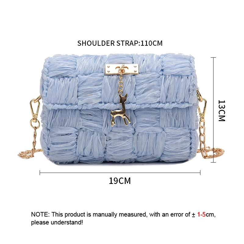 Practical Bag Handmade Mesh Cloth Bag Making Materials Handcraft Latch Hook Bags Weaving Material DIY Making Accessories craft supplies
