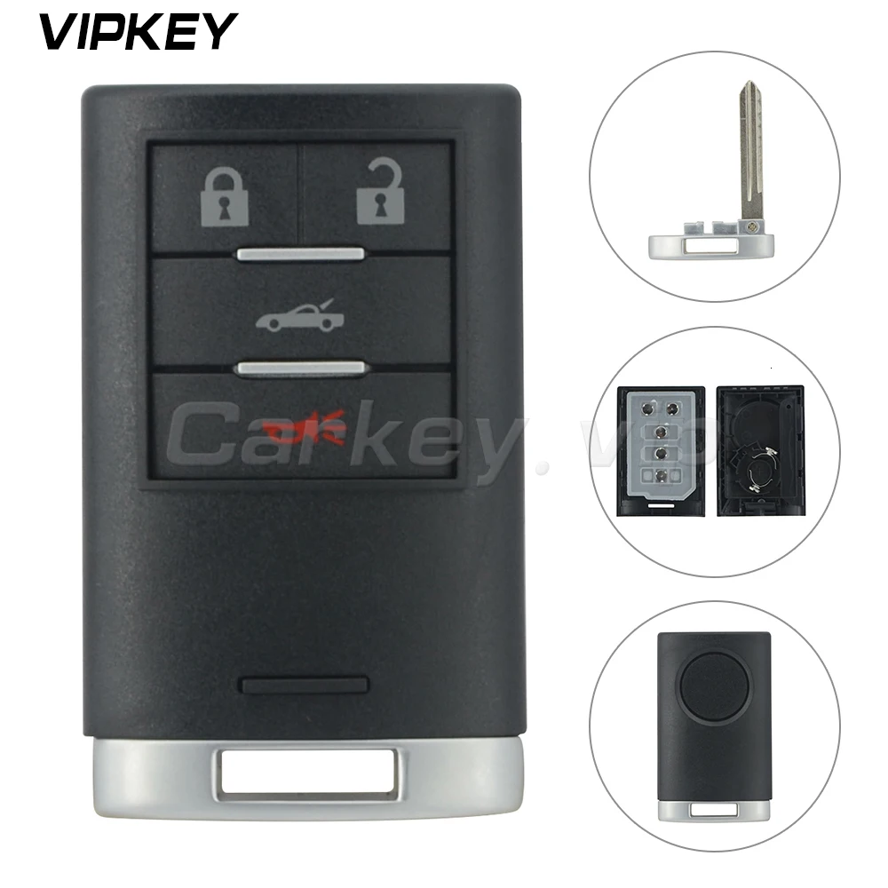 Корпус умного ключа Remotekey крышка M3N5WY7777A 4 кнопки 25926479 для Chevrolet Corvette дистанционного ключа оболочки-2013 267F-5WY7777A