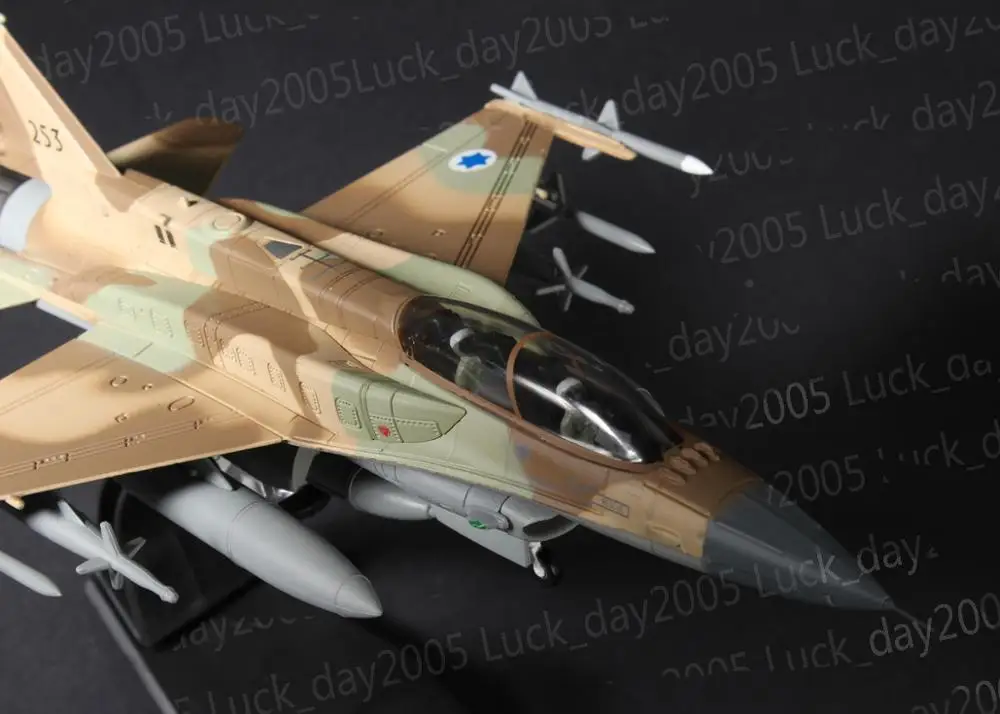 Amer Com ISRAEL IAF F-16 Fighting Falcon I Block-52 1/72 литая под давлением модель
