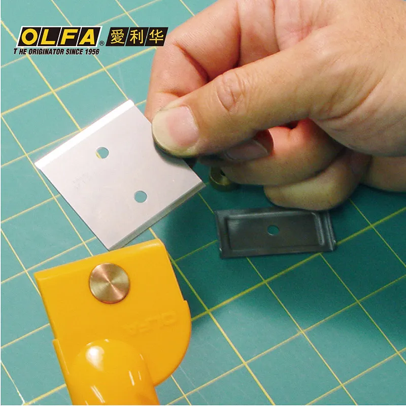 Raspador de Vidro Faca de Couro Olfa Japão Importado Corte Faca Lâmina Dupla Disponível Btc-1 Aço Inoxidável Btb-1 - Image 5