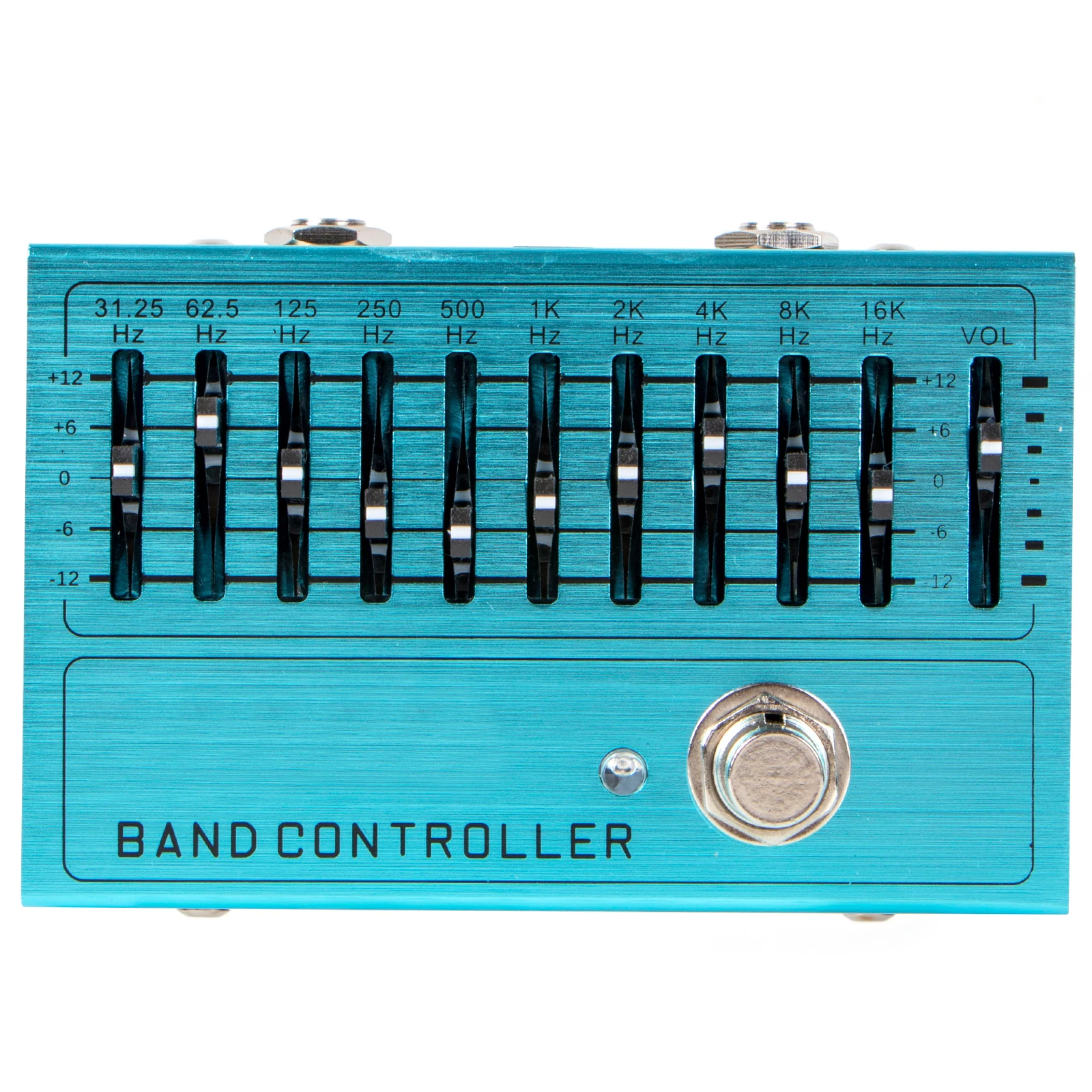 Leqtique”10 Band EQ 10-band EQ Pedal Guitar Bass Analog Equalizer 31.25Hz-16kHz 10