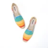 2021 Zapatillas Mujer Sale Ballet Flats Canvas Slip-on Casual Round Toe Sapatos Tienda Soludos Espadrilles Shoes Platform Size 5