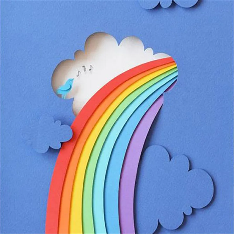 

Eastshape Rainbow Dies Cloud Metal Cutting Dies for Scrapbooking New 2019 Craft Die Cut Card Making Embossing Stencil