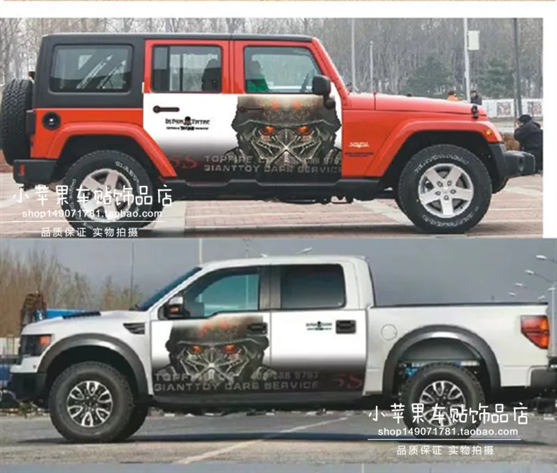

Наклейки на внедорожник для Jeep Wrangler, модифицированные внешние наклейки на внедорожник