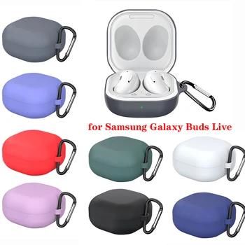 

fundas for Galaxy Buds Live case fashion Non-slip silicone Wireless earphone Protection Case for Samsung Galaxy Buds Live cover