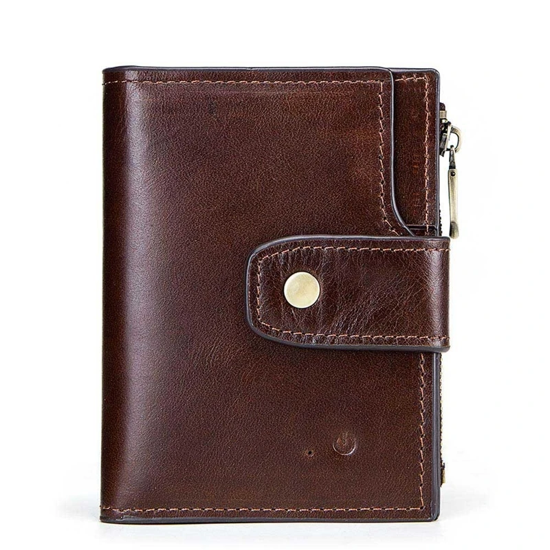 

NEW fashion high-end leather men's wallet smart bluetooth anti-lost anti-theft multi-card multi-function coin purse wallet