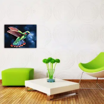 

Flying Bird DIY 5D Full Drill Diamond Painting Embroidery Cross Stitch Crystal Q6PE