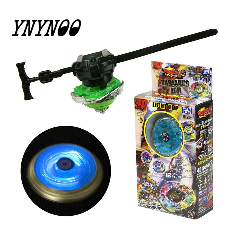 

Lighting Beyblade BURST Metal Fusion 6D Launcher Beyblade Spinning Top set Kids Game Toys Gift for Children Bey Blade