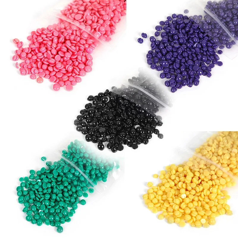 1000g Depilatory Wax Beans Hot Film Hair Removal Hard Wax Beans Bikini Face Hair Legs Arm Hair Removal Wax