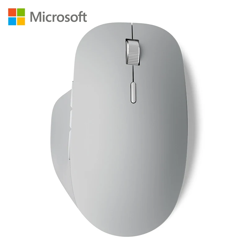 Точная Беспроводная Bluetooth Мышь Microsoft эргономичный дизайн для ноутбука Офисная