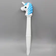 Multifunction Electronic Ballpoint Pen Nice Sound Light Roller Ball Pens Blue For Kids