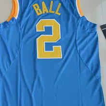 Брюинс Lonzo мяч 2 футболки-белый размер S, M, L, XL, 2XL, 3XL ДЖЕРСИ