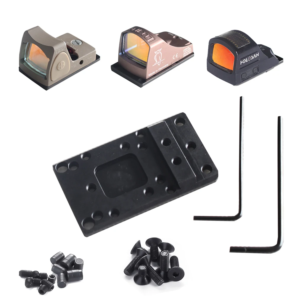 Солнечный RMR Doctor Red Dot Sight голографический прицел с универсальной основой для