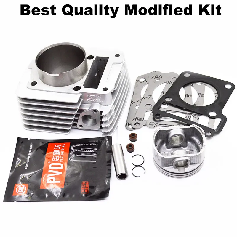 57mm 150cc Cylinder Piston Rings Top End Kit For 2000-2005