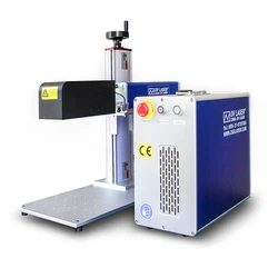 Graveur laser de pièces de monnaie 3D, machine dynamique 30w 50w 100w pour le marquage de moules 