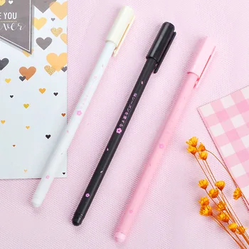 

36 Pcs Per Set Snowflake Modeling Gel Pen Office South Korea Stationery Students Signature Needle Water-based Pen