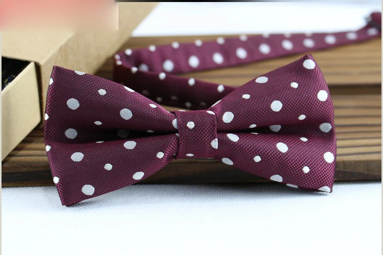 Мужской галстук-бабочка Бизнес бабочка галстук для свадебной вечеринки галстук-бабочка для Для мужчин платье Для мужчин s подарок полоски галстук из жаккардовой ткани, Повседневное с галстуком-бабочкой - Цвет: A75